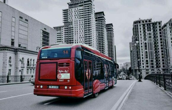 Bakıda 5 marşrutun hərəkət sxemi dəyişdirildi