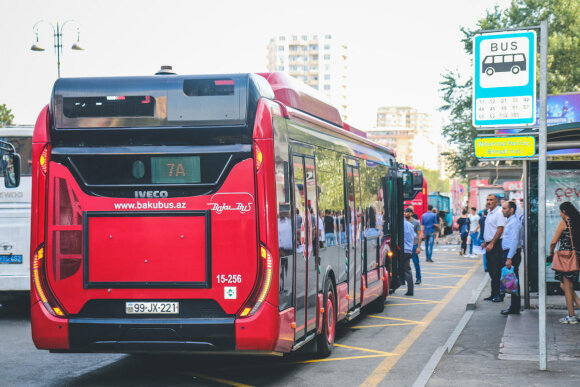 Bakıda 7 avtobus marşrutunun hərəkət istiqaməti müvəqqəti dəyişdirildi