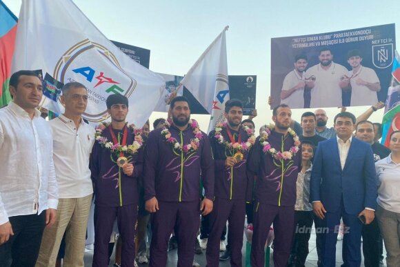 Azərbaycan paralimpiyaçıları Vətənə qayıdıb