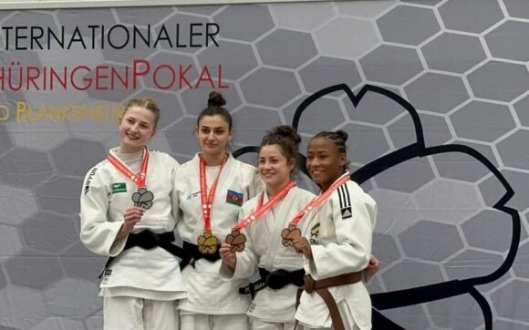 Azərbaycan cüdoçusu beynəlxalq yarışda qızıl medal qazandı