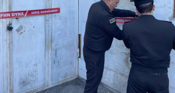 FHN “Sənaye-Tikinti-Təmir” ASC-yə məxsus taxta sexinin fəaliyyətini dayandırıb