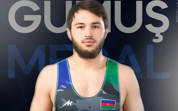 Azərbaycan güləşçisi gümüş medal qazandı