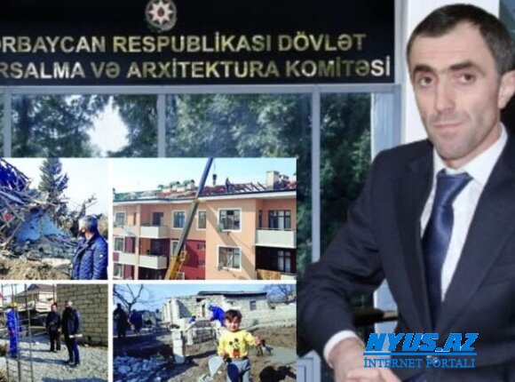 Dövlət Şəhərsalma və Arxitektura Komitəsində 'Şamaxılı Cavid' kabusu - İTTİHAM VAR.