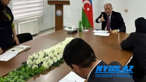 İcra başçısı qəbuluna gələn QAZİNİ aşağılayıb - Beyləqanda NƏ BAŞ VERİB?/FOTO