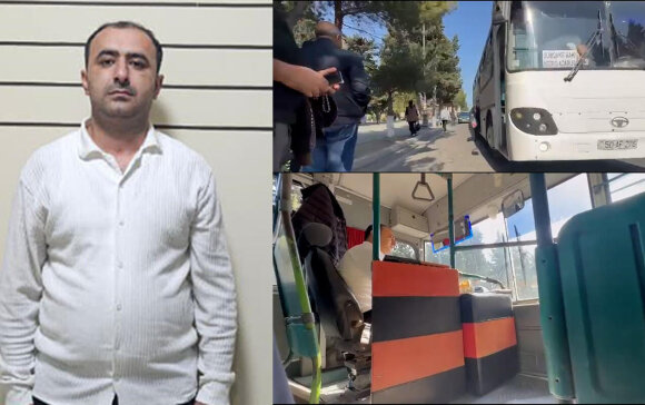 Sərnişin avtobusunu narkotik qəbul edərək sürürmüş