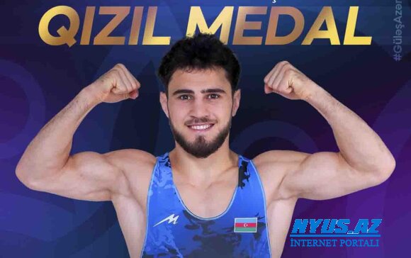 Güləşçimiz dünya çempionu oldu