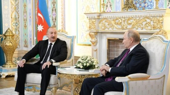 Düşənbədə tarix yazıldı-İlham Əliyev - Putin görüşü...