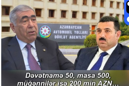 Saleh Məmmədovun rəhbərlik etdiyi Agentlikdə toy toya qarışıb: Dəvətnamə 50, masa 500, müğənnilər isə 200 min AZN…