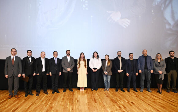 Arzu Əliyeva “Harmoniya” sənədli filminin təqdimatında iştirak edib
