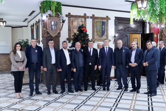 Xətai rayonunda "Yeni il" və "Dünya Azərbaycanlılarının Həmrəyliyi Günü" manasibətilə tədbirlər keçirilib. - FOTO