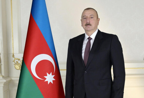 İlham Əliyev Ağdərə rayonunda “Qozlukörpü” Su Elektrik Stansiyasının açılışında iştirak edib - FOTO