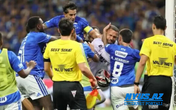 Braziliya futbolunda dava - 23 qırmızı kart verildi