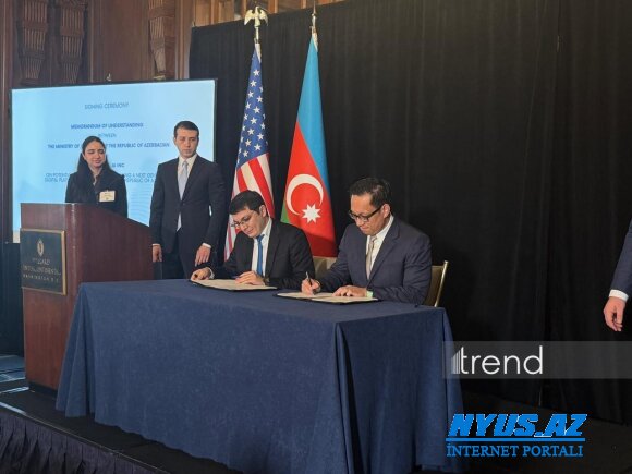 Azərbaycan İqtisadiyyat Naziryliyi ilə Amerikanın texnologiya şirkəti arasında memorandum imzalanıb