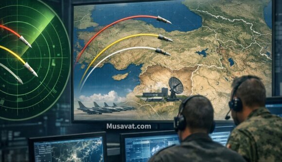 Türkiyə İran raketlərinin marşrutunu açıqladı: Hədəf bura imiş
