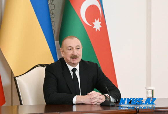 İlham Əliyev: Ukrayna ilə əməkdaşlığımızın çox güclü siyasi təməli var