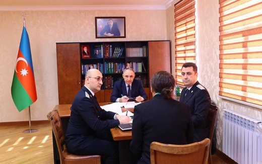 Baş prokuror Nizamidə vətəndaşları qəbul etdi - Fotolar