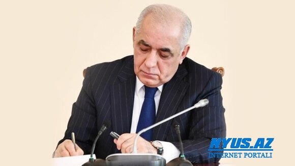Baş nazir SƏRƏNCAM imzaladı