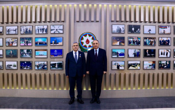 Türkiyənin Baş prokuroru Bakıdadır - Fotolar