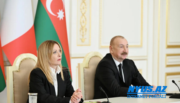 Meloni: Ermənistanla münasibətlər mövzusunu müzakirə etdik
