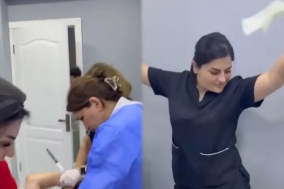 Qalmaqallı həkimlə bağlı növbəti iddia - Xəstəni narkozsuz liposaksiya əməliyyatı edib - VİDEO
