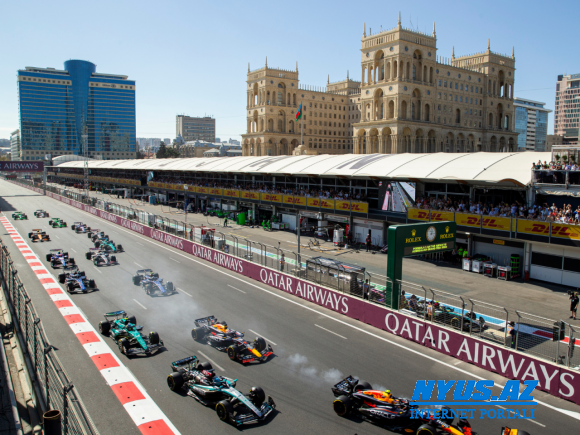 Formula 1 və Formula 2 üzrə Bakı Qran-Prisi start götürür
