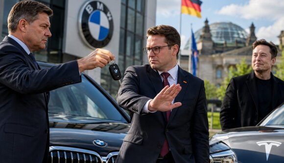 BMW-dən Almaniyanı silkələyən qərar – Parlament sədrinə avtomobil vermədilər