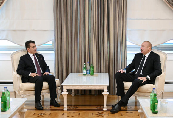 Prezident İlham Əliyev ICESCO-nun Baş direktorunu qəbul edib