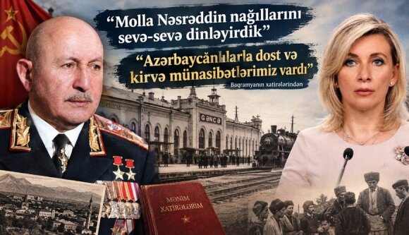 Gəncədə doğulan SSRİ marşalı erməniləri üz-üzə qoydu – Zaxarovadan sərt reaksiya!