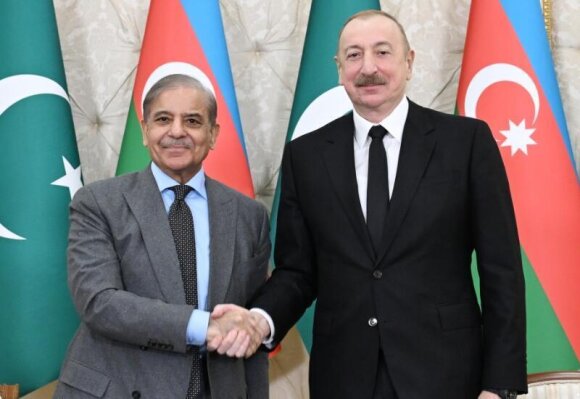 Şahbaz Şərif Prezident İlham Əliyevə zəng edib