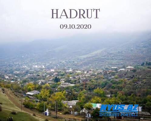Hadrutun işğaldan azad olunmasından 6 il ötür